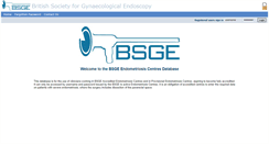 Desktop Screenshot of bsge-online.org.uk
