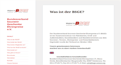 Desktop Screenshot of bsge-online.org